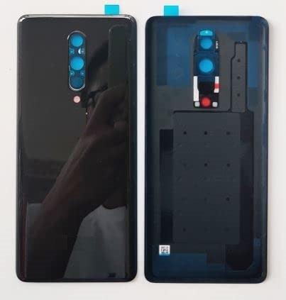 Back Glass Panel for Oneplus 8 Black with Camera Lens Module and Self Adhesive Tape - EGFix Back Glass Panel for Oneplus 8 Black with Camera Lens Module and Self Adhesive Tape - EGFix